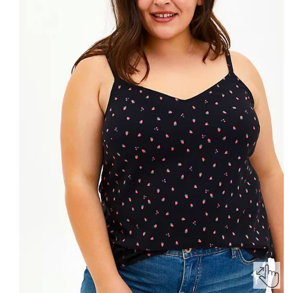 Torrid Ava Strawberry Cami